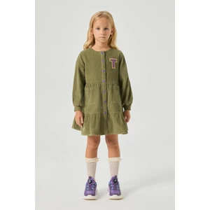 Bg Store Kız Çocuk Yeşil Elbise