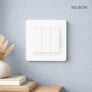 Üçlü Anahtar Beyaz