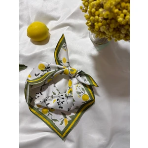 Trend Dokunuş Limonlu Fular