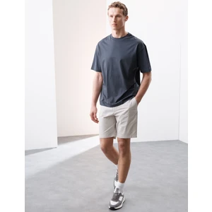 Marks & Spencer Pamuk Karışımlı Regular Fit Lightweight Chino Şort