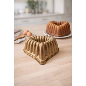 Luxxa Home Kalp Kek Kalıbı Gold