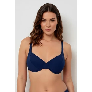 63535 Lacivert Toparlayıcı Bikini Üstü
