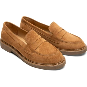 Vega Süet Bant Detaylı Bayan Loafer