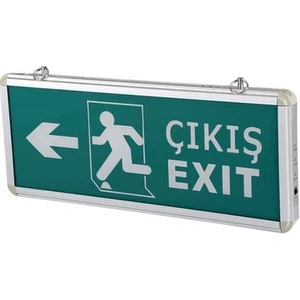 Sağ Yön Ledli Acil Çıkış Levhası Şarjlı CT-9166