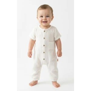 Müslin Yarım Kol Uzun Tulum