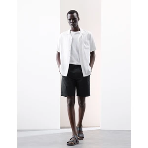 Marks & Spencer Pamuk Karışımlı Regular Fit Lightweight Chino Şort