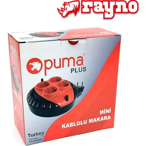 Puma Plus Mini Kablolu Makara 3x1,5mm 5 mt