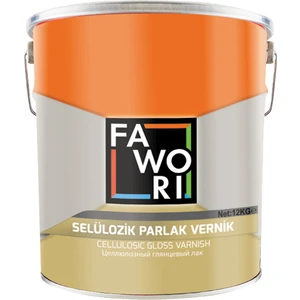 Fawori Parlak Selülozik Vernik, Şeffaf, 0.75 L