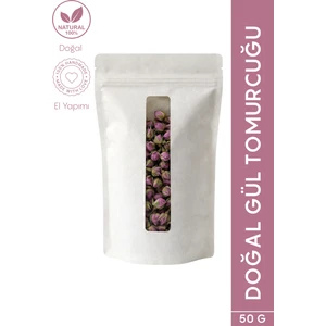 Kuru Pembe Gül Tomurcuğu 50gr