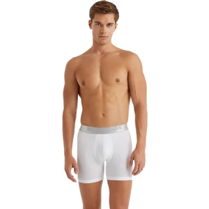 Erkek Modal Elastan Boxer Silver 9303 - Beyaz