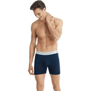 Erkek Modal Elastan Boxer Silver 9303 - Lacivert