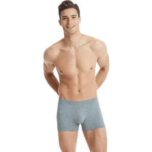 Erkek Modal Elastan Boxer Silver 9310 - Gri Melanj