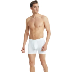 Erkek Modal Elastan Boxer Silver 9313 - Beyaz