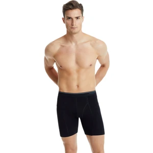 Erkek Retro Pamuk Elastan Boxer 9216 - Siyah