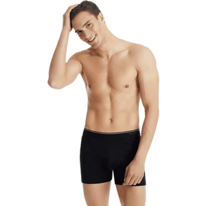 Erkek Pamuk Elastan Boxer Tender Cotton 9233 - Siyah