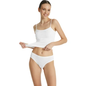 Kadın Slip Aura Satin 1400 - Beyaz