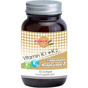 Force Nutrition Vitamin K1 + Vitamin K2 60 Kapsül