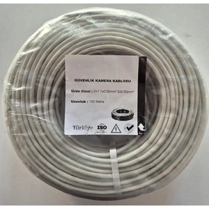 Dmnpro Cctv Kablo 2+1 0,50MM 100MT