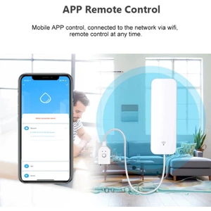 Tuyam smart Wifi Destekli Akıllı Kaçak Su Sensörü + 2 Pil
