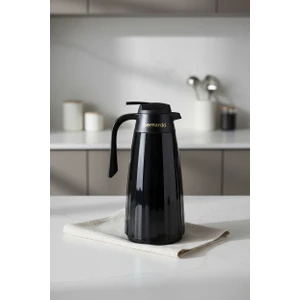 Velana Cam Termos Siyah 1.5 Litre