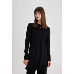 Yırtmaçlı Basic Triko Kazak Tunik H3431AZ24AU