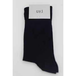 Lacivert Tekli Çorap