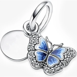 Nur Silver Kelebek Gümüş Charm NUR-BL00399