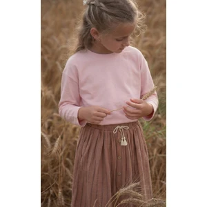 Mevsimlik Basic T-Shırt 2-10 Yaş Pudra Pembe