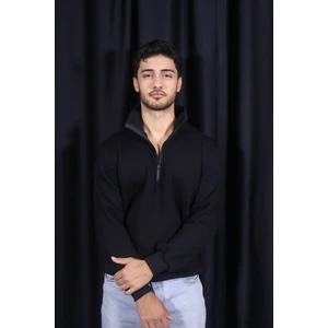 Merins Basıc Yarım Fermuarlı Yaka Sweatshırt