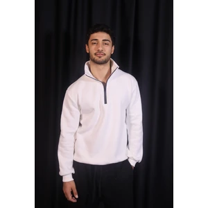 Merins Basıc Yarım Fermuarlı Yaka Sweatshırt