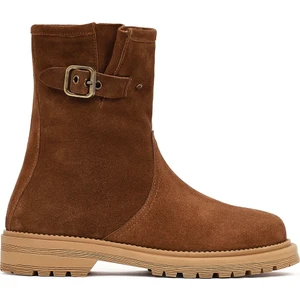 Kadın Taba Süet Deri Bot 25WFD187110