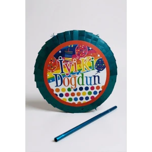 Cadde Süs Iyi Ki Doğdun Temalı Mavi Pinyata