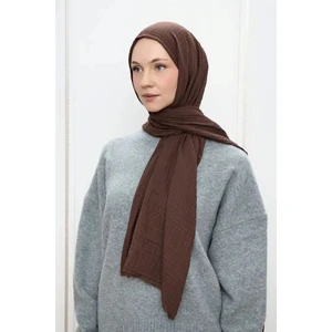 Aminenesil Modakaşmir Müslin Şal Siyah Renk