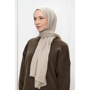 Aminenesil Modakaşmir Müslin Şal Taş Renk