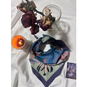 Trend Dokunuş Kadın Zambaklı Fular