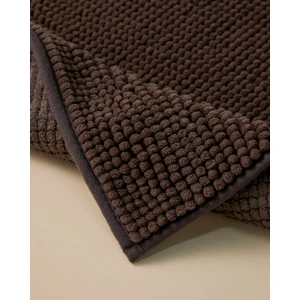 English Home Macaroni 50 x 80 cm Kahverengi Banyo Paspası Kaydırmaz Taban ve Şık Desen