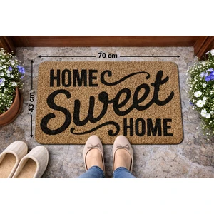 Sweet Home Desenli Kapı Önü ve Iç Mekan Paspası