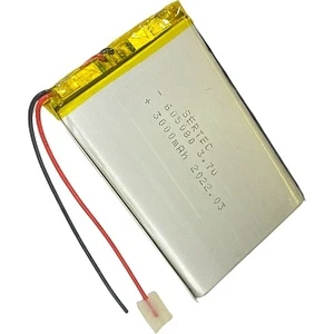 605080 3.7V 3000 Mah Li-Polymer Pil DEVRELI/1.5A