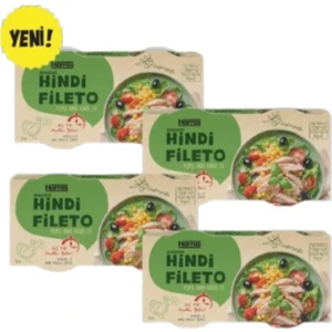 Hindi Fileto Konserve 4 Paket