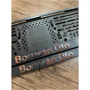 Borusan Oto Plakalık 1 Çift (2ADET)