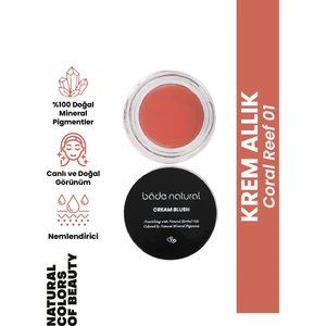 Bade Natural Krem Allık Coral Reef 01 %100 Doğal