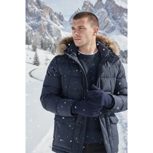 Eleven Markets Erkek Eldiven Kışlık Örgü Eldiven Lacivert