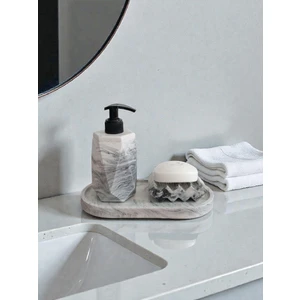 Trust Stone Marble Serisi 3 Lü Beton Banyo Seti