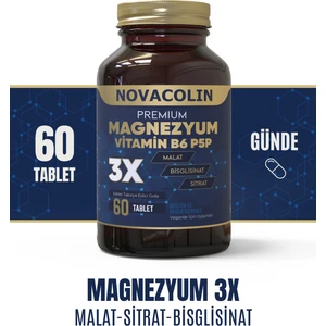 Magnezyum 3x 60 Tablet