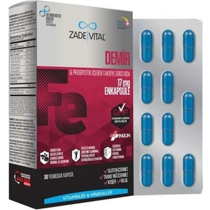 ZADE VİTAL DEMİR (IRON) 30 KAPSÜL