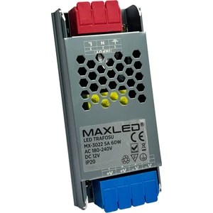 MX-3022 - 12V 5A | Slim Kasa LED Trafosu