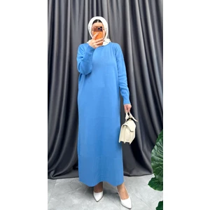 Pike Örgülü Triko Elbise