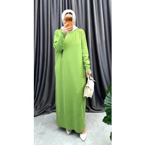 Pike Örgülü Triko Elbise