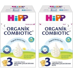 Organik Combiotic Devam Sütü 2X600 gr 3 Numara