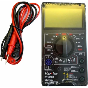 DT860D Geniş Ekran Ölçü Aleti